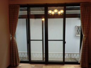 愛知県名古屋市緑区窓の防音対策、防犯対策LIXIL内窓インプラス取付工事【サッシ工事】