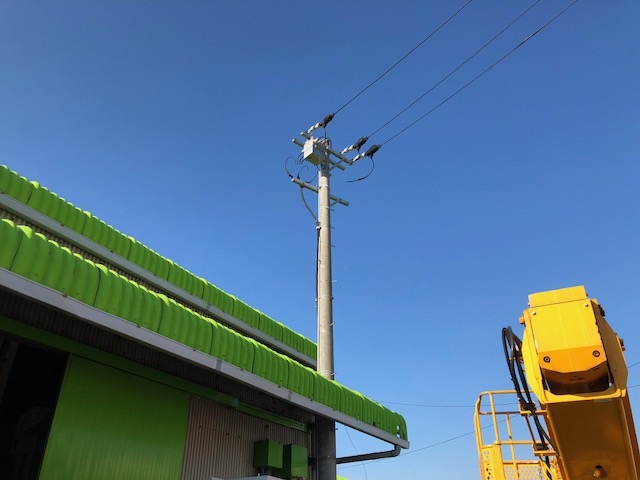 愛知県津島市　高圧設備の更新に伴う電気工事