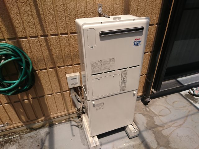 名古屋市瑞穂区リンナイ・ガス給湯暖房熱源機RVD-A2400SAW2-3(A)工事