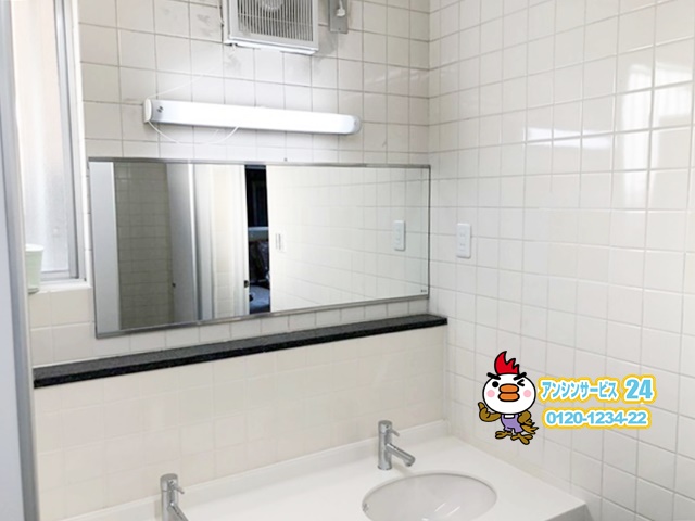 愛知県東海市TOTOトイレの手洗いマーブライトカウンター工事店【アンシンサービス24】