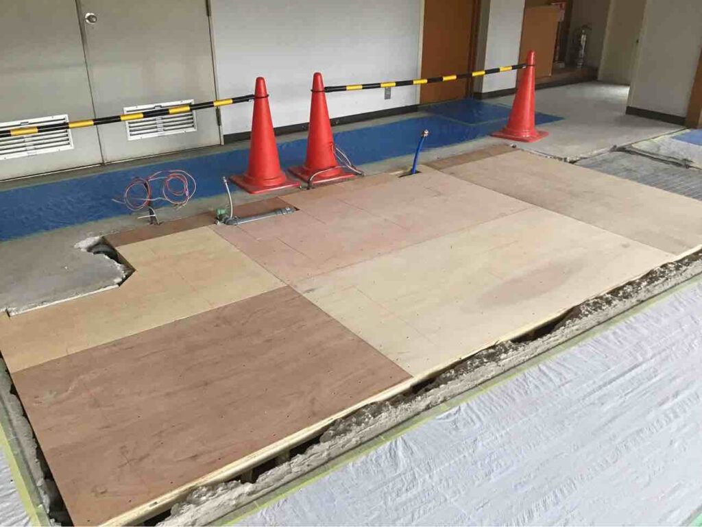 千葉県佐倉市フクビフリーフロアCP置床工事店 オフィス【株式会社秀和建工】