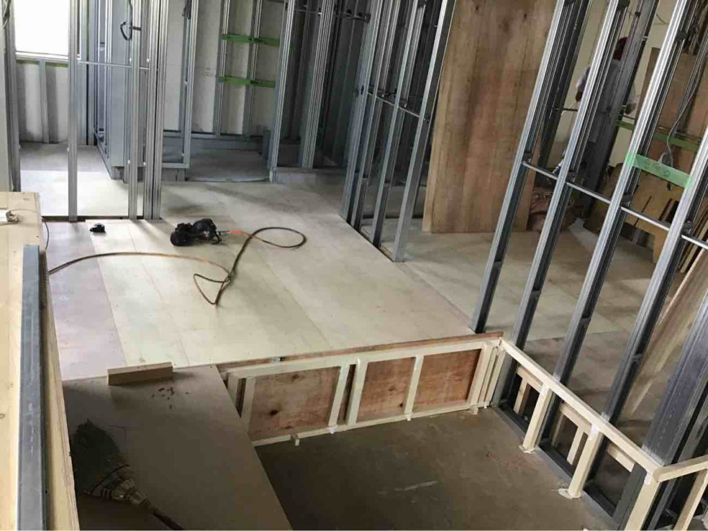 千葉県松戸市FUKUVI乾式二重床置床工事店 テナント【株式会社秀和建工】