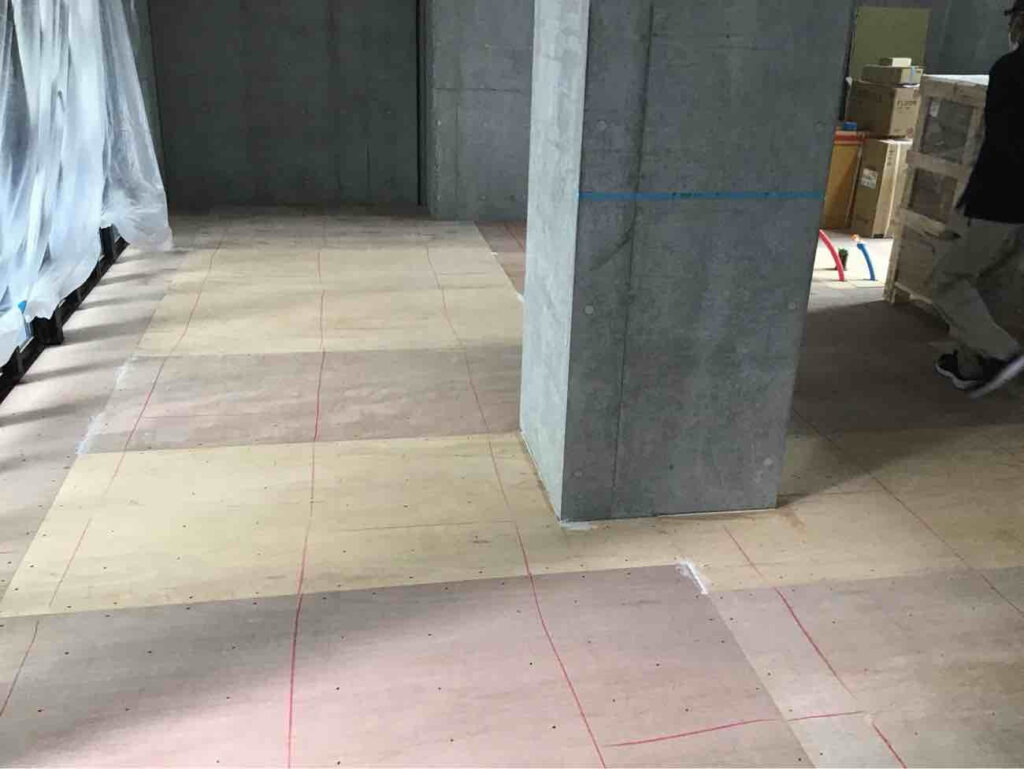 東京都港区FUKUVI乾式二重床置床工事店 マンション【株式会社秀和建工】