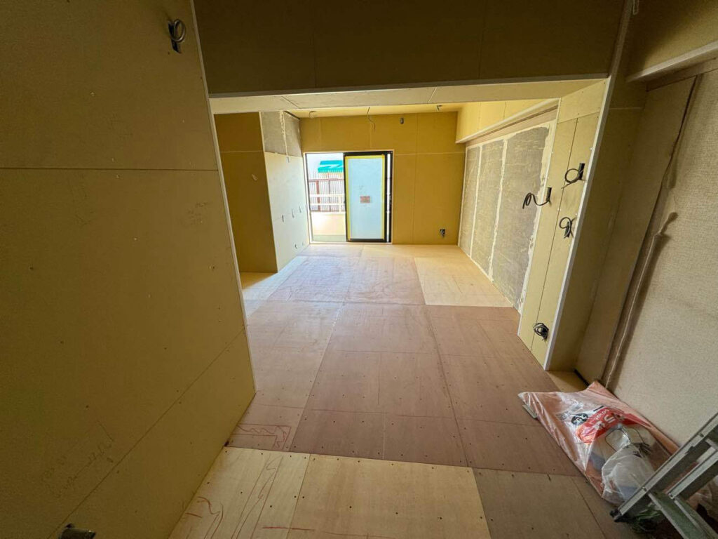 東京都渋谷区FUKUVI乾式二重床置床工事店 マンション【株式会社秀和建工】