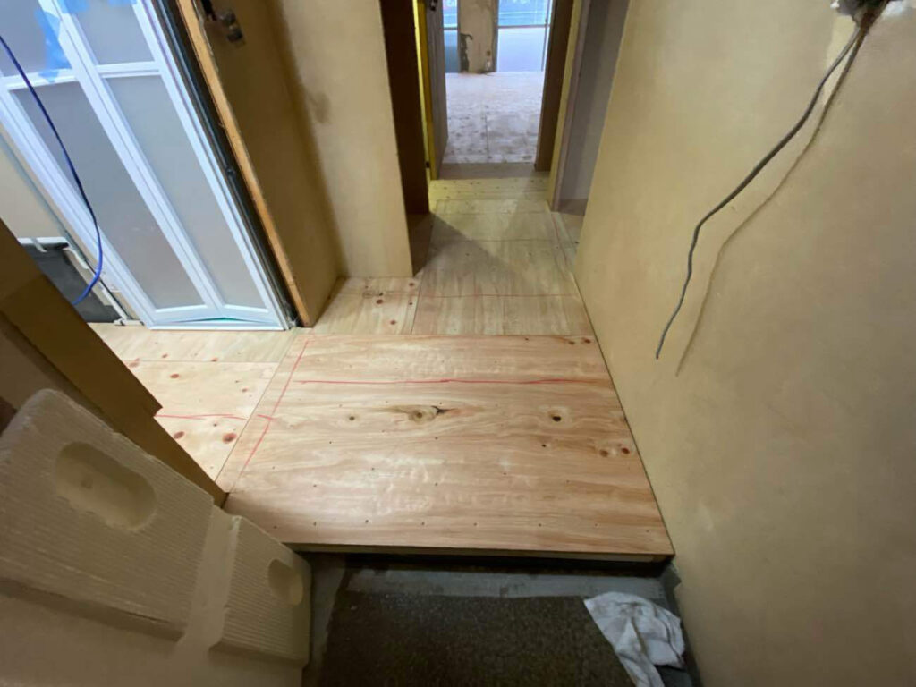 横浜市神奈川区フクビ（FUKUVI）乾式二重床置床工事店 1DAY【株式会社秀和建工】