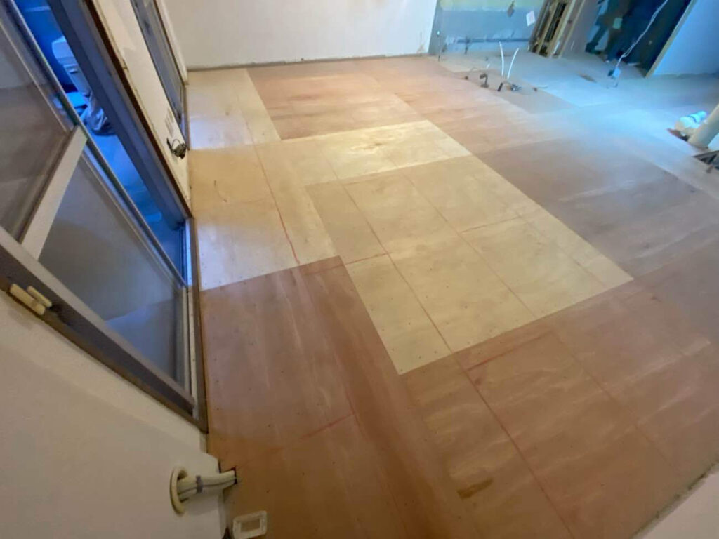 東京都目黒区FUKUVI（フクビ）乾式二重床置床工事店 マンション【株式会社秀和建工】