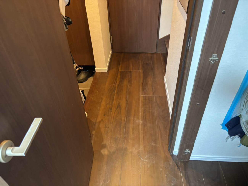 東京都世田谷区直貼りフローリングフローリング工事店 マンション【株式会社秀和建工】