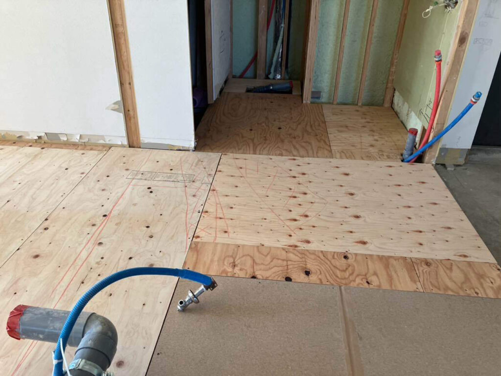 東京都豊島区FUKUVI（フクビ）乾式二重床置床工事店 マンション【株式会社秀和建工】