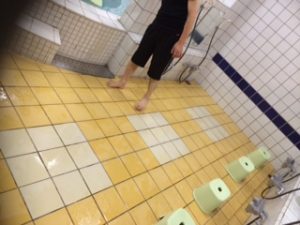 スポーツクラブ 浴室リフォーム工事 フクビ製 茨城県牛久市