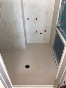 壁・床一式 フクビ 浴室リフォーム工事（神奈川県横浜市港北区）