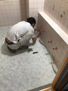 福祉施設 浴室改修、浴室リフォーム工事（東京都八王子市）