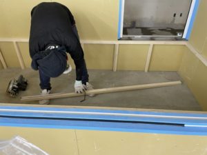 埼玉県上尾市フクビフリーフロアCP置床工事