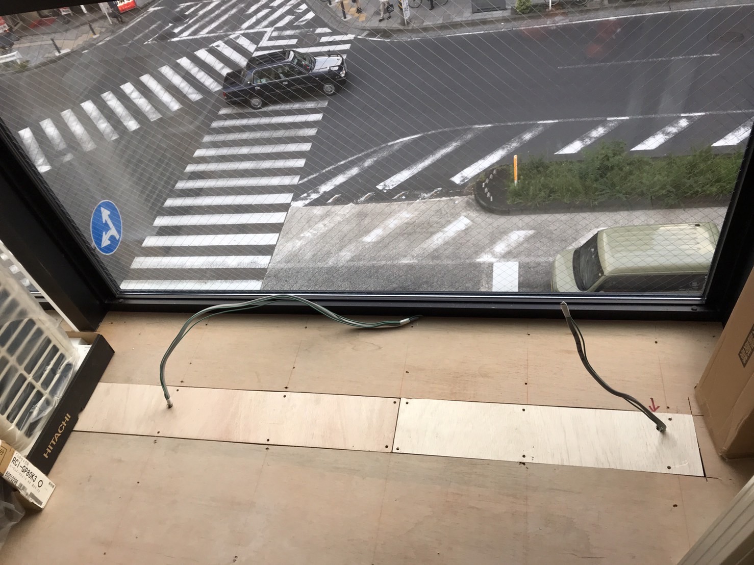 神奈川県横浜市西区にてビル テナントの置床工事