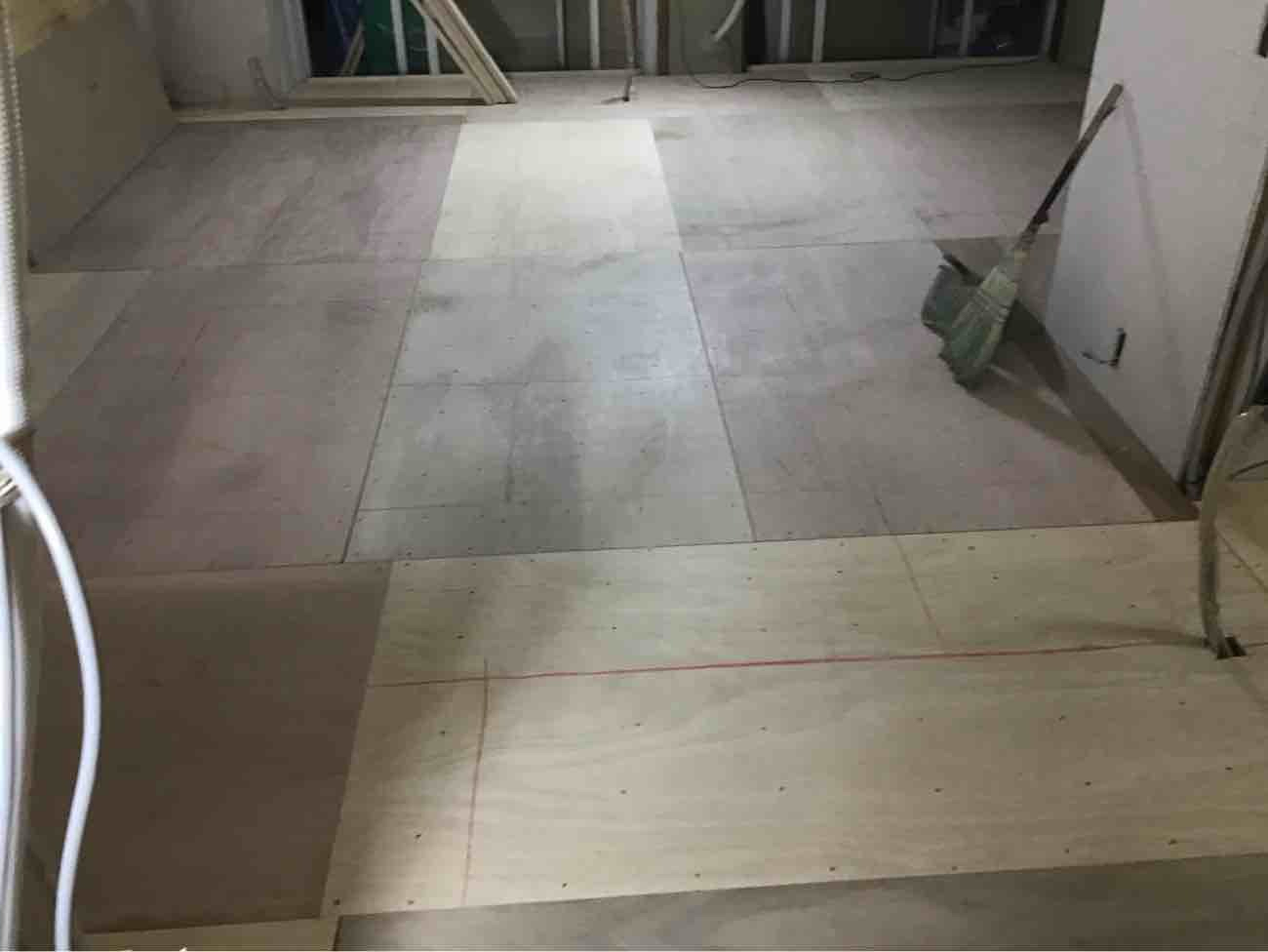 東京都豊島区にてマンション置床工事を行いました。フリーフロアCP