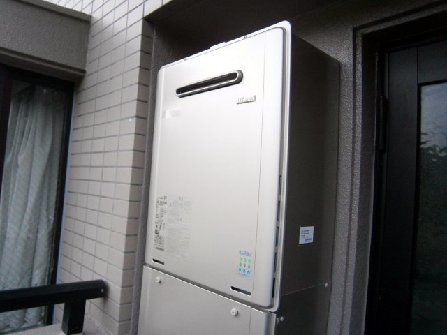 名古屋市名東区リンナイ給湯器交換工事