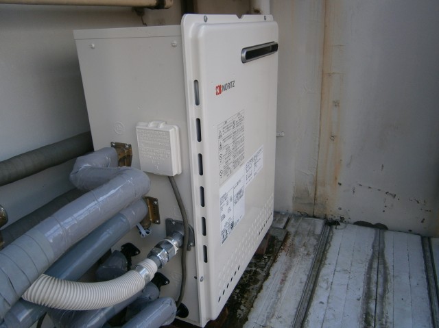 給湯器取替工事 名古屋市中村区