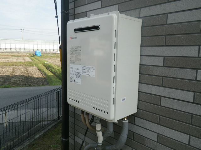 兵庫県加古川市 ノーリツ ガス給湯器取替工事店 GT-2050SAWX-2 ガス給湯器施工事例