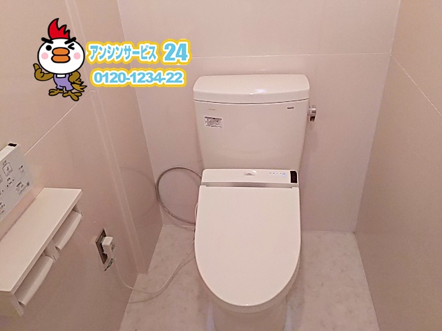 神戸市トイレリフォーム工事 TOTOピュアレストQRでトイレ改装工事を行いました