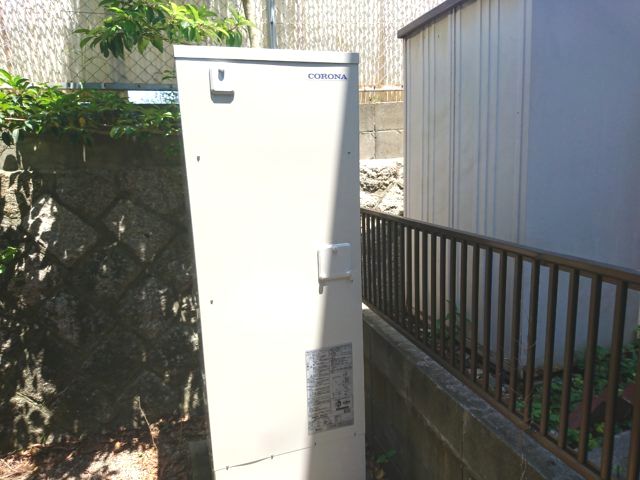 名古屋市天白区コロナ電気温水器UWH-37X1SA2U取替