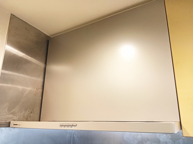 名古屋市名東区　レンジフード交換工事　パナソニック FY-9HZC5-S
