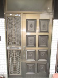 大府市 LIXILリシェント玄関ドア 取り付け 2015/05/26