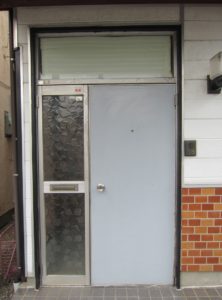 大府市 LIXILリシェント玄関ドア 取り付け 2015/01/30