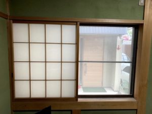 愛知県大府市内窓取付工事大信工業プラスト+日本板硝子ソノグラス6+6