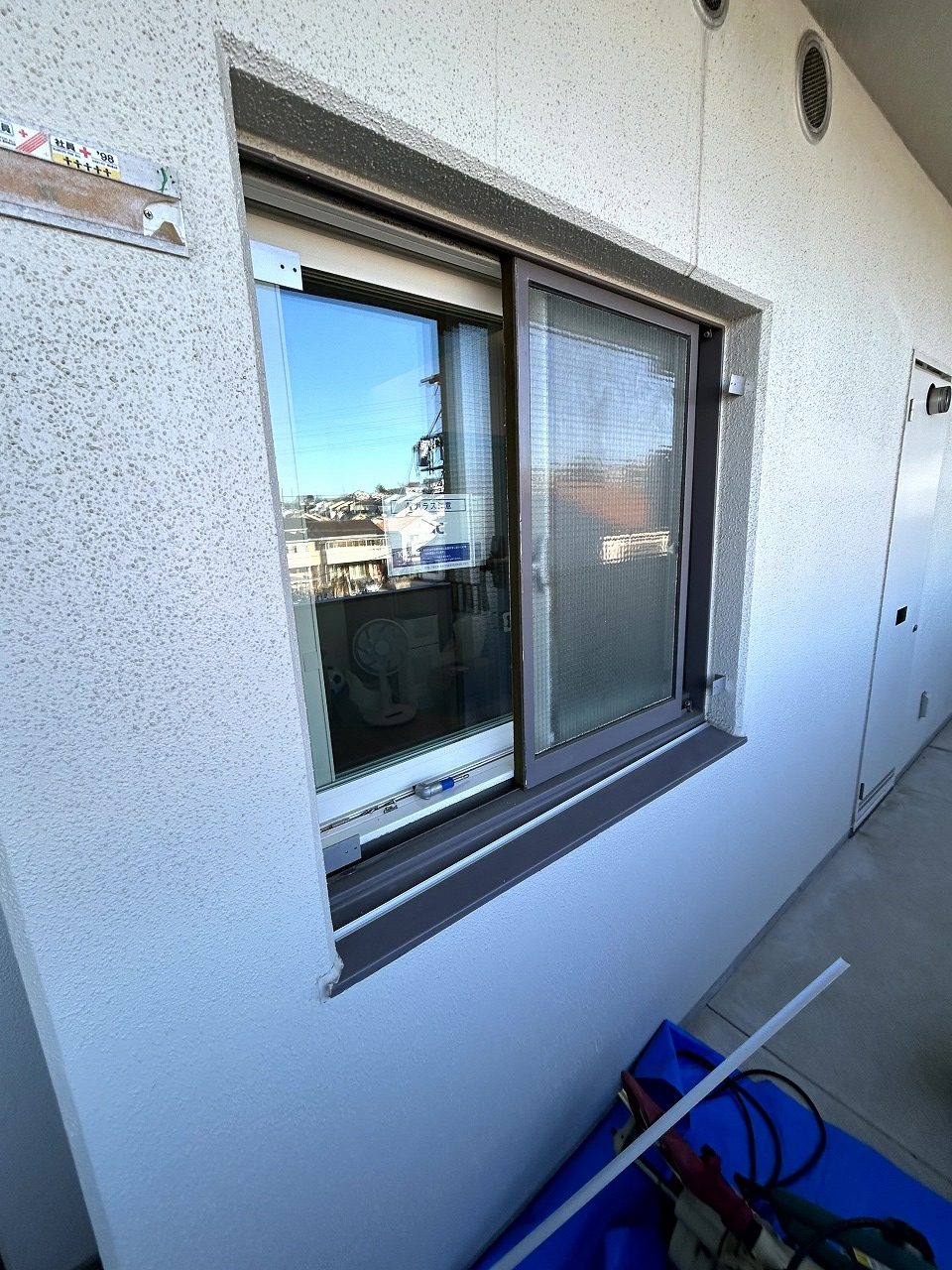 愛知県豊明市　内窓と二重窓設置工事　LIXILインプラス　ダストバリヤ