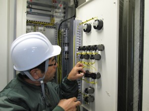 愛知県名古屋市ポンプの制御盤組換工事【さつき電気商会】