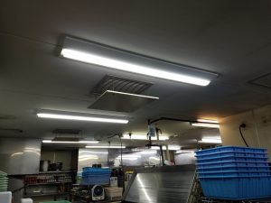 愛知県一宮市　照明器具切り替えの電気工事