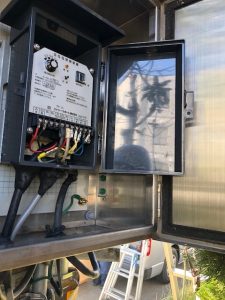 名古屋市港区 ＳＯＧ（高圧気中開閉器）取替の電気工事　高圧電気