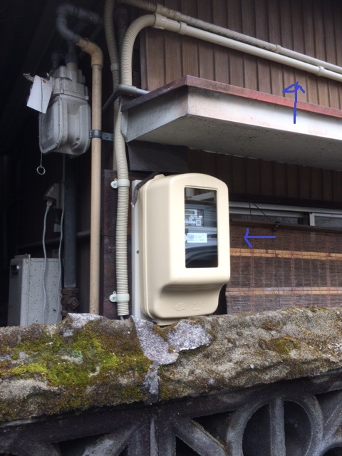 名古屋市中区　電気容量増設　及び電気メーター・分電盤取替の電気工事