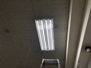 名古屋市北区　照明器具修理の電気工事