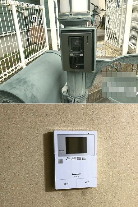 名古屋市緑区　住宅用インターホン取替の電気工事