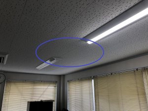 名古屋市港区　空気循環式紫外線清浄機（殺菌灯）取付の電気工事