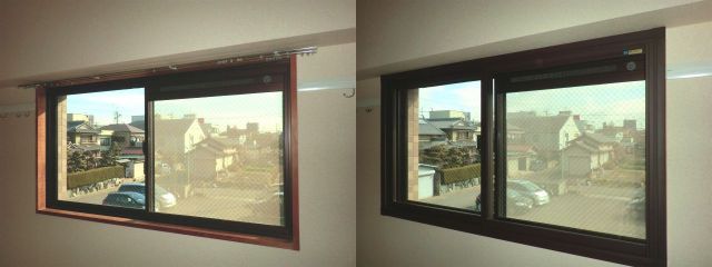窓の断熱対策　内窓インプラス取付け　名古屋市港区
