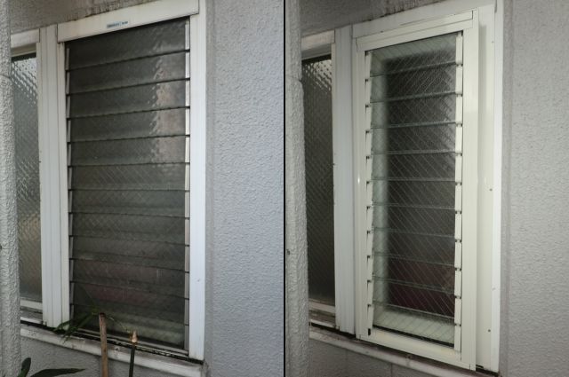 浴室窓サッシ取替工事　名古屋市