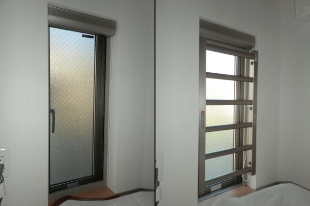 室内面格子　窓の防犯対策　ＣＰ認定商品
