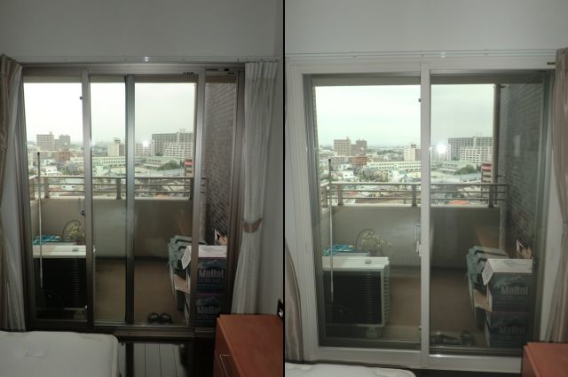 窓の防音対策に　トステム製　内窓インプラス　名古屋市