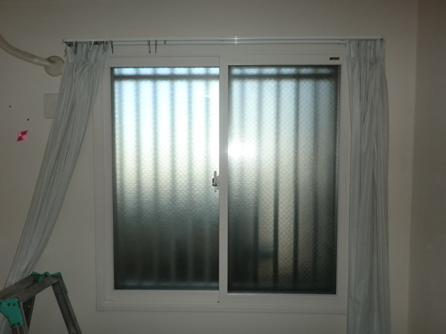 窓の寒さ対策、結露対策に　トステム製　内窓インプラス　名古屋市