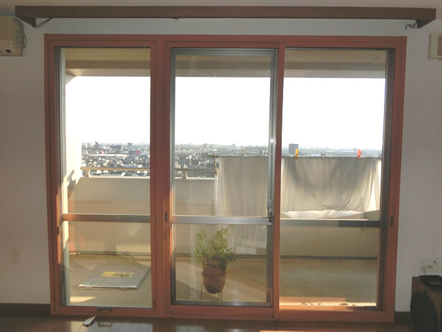 窓の結露軽減　ＬＩＸＩＬ内窓インプラス　名古屋市中川区