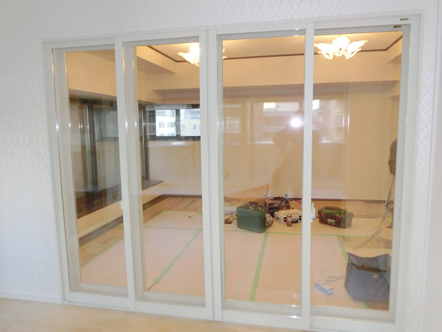 窓の防音対策、結露対策　ＬＩＸＩＬ内窓インプラス＜２＞　名古屋市東区
